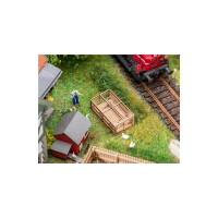 Faller 180312 Small animal enclosure - Lasercut model, H0