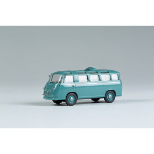 Auhagen minicar 66017 Goliath Express 1100 Luxusbus hellgrüngrau Dach offen, H0