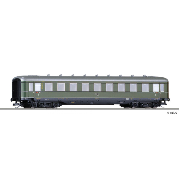 Tillig 16949 Reisezugwagen 3. Klasse der DRG, Epoche II, TT