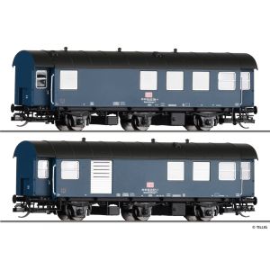 Tillig 01063 2tlg. Bahndienstwagen-Set der DB AG, Epoche V, TT