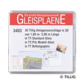 Tillig 09545 TT-Gleispläne I (USB-Stick)