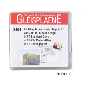 Tillig 09546 TT-Gleispläne II (USB-Stick)