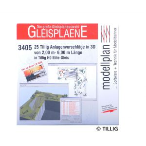 Tillig 09544 H0-Gleispläne für Elite-Gleis (USB-Stick)