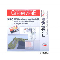 Tillig 09544 H0-Gleispläne für Elite-Gleis (USB-Stick)