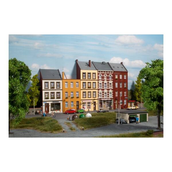Auhagen 11467 Halbreliefhäuser Schmidtstraße 18/20/22/24/26, H0