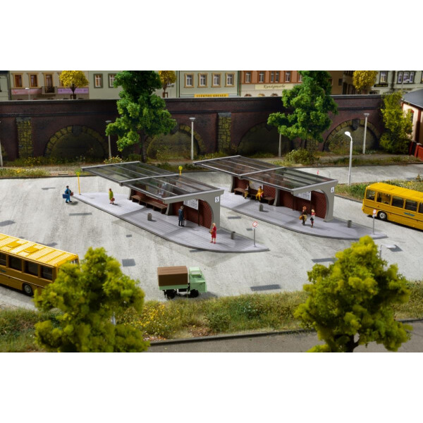 Auhagen 13350 Bus station Extension, TT