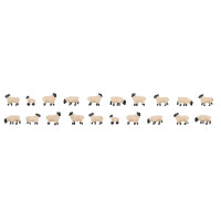 Faller 155906 20 Black-headed sheep, N