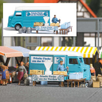 Busch 7990 Action Set: Fischhändler, H0