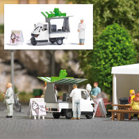 Busch 7991 Action Set: Softeisverkauf, H0