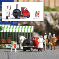 Busch 7992 Action Set: Mobiler Pizzabäcker, H0