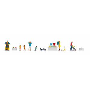 Noch 16240 Themed Figures Set "Toy Shop", H0
