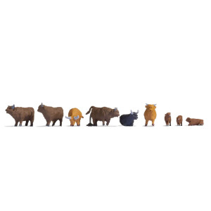 Noch 15728 Highland Cattle, H0