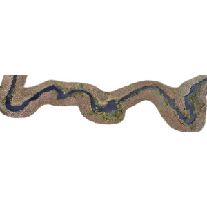 Auhagen 76965 River course with water surface