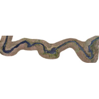 Auhagen 76965 River course with water surface