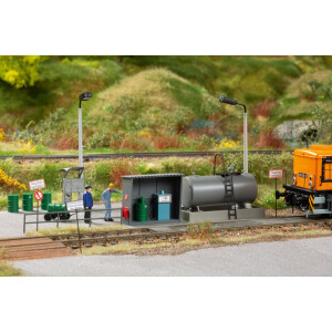 Auhagen 11469 Kleinlok-Tankstelle, H0