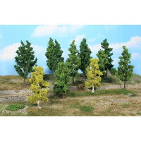 Heki 1325 Miniwald Set 27 Laubbäume, 11 - 14 cm, N - H0
