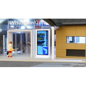 Viessmann 1394 LCD Werbetafel, einseitig, H0