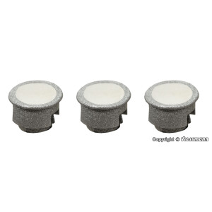 Viessmann 6340 Einbaustrahler modern, LED warmweiß,...