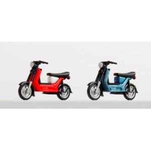 Kres 55062020 2er Set Motorroller Simson SR50, kirschrot...