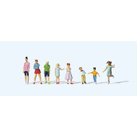 Preiser 10766 Jugendliche und Kinder, H0