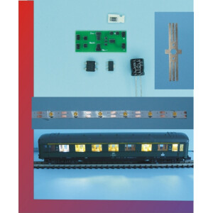 Solution p.p. 16/083V-H-005 Waggonbeleuchtung H0 analog,...