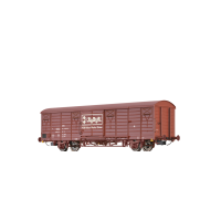 Brawa 49932 Gedeckter Güterwagen Gbs1500 "Robur" der DR, Epoche IV, H0