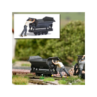 Busch 12450 Action Set: Lore schieben, H0
