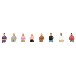 Faller 151700 Sitting people, without legs, H0