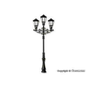 Viessmann 6398 Gaslaterne dreiflammig, 3 LEDs...