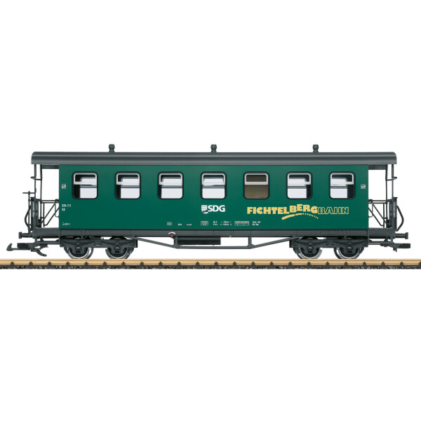 LGB 36362 Personenwagen der SDG/Fichtelbergbahn, Epoche VI, IIm
