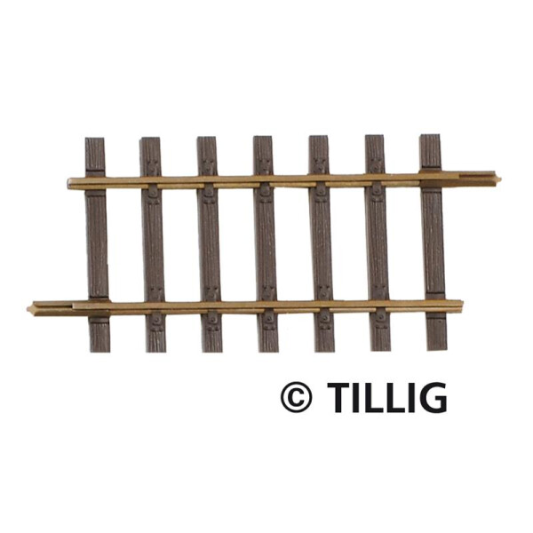 Tillig 85128 Gerades Gleis G5 - Länge 53 mm, H0