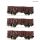 Roco 6600075 3tlg. Güterwagen-Set der DB, Epoche III, H0