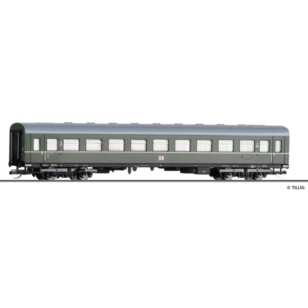 Tillig 95618 Reisezugwagen 2. Klasse B4ge der DR, Epoche III, TT