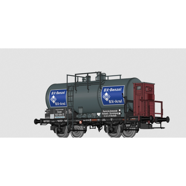Brawa 50847 Kesselwagen 2-achsig Z [P] "B.V. ARAL" der DRG, Epoche II, H0