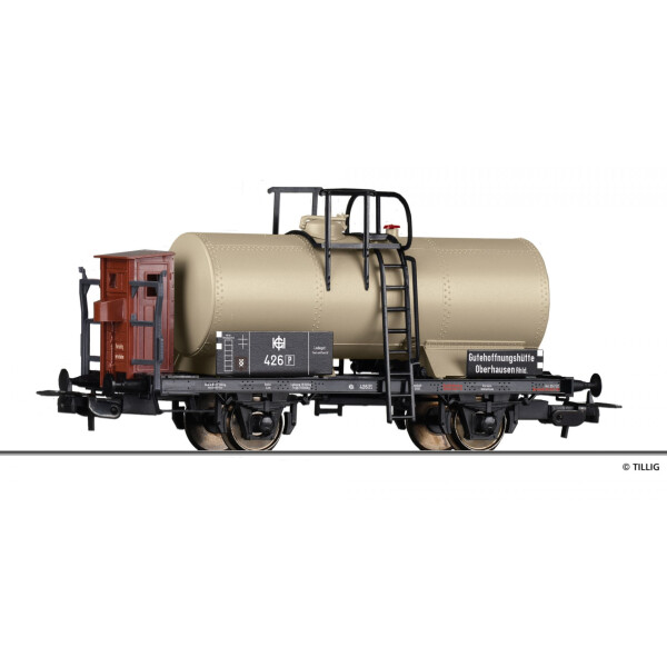 Tillig 77053 Kesselwagen "Gutehoffnungshütte Oberhausen", Epoche II, H0