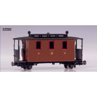 Technomodell  52202 Zweiachsiger Personenwagen (Verstärker) des „I K-Museumszuges“, H0e