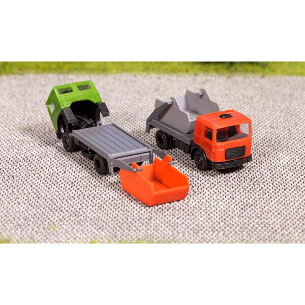 Schirmer 10351 MAN mit Absetzcontainer rot!!!, TT