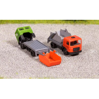 Schirmer 10351 MAN mit Absetzcontainer rot!!!, TT