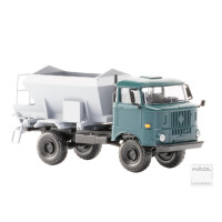 Hädl 121053-12 IFA W50LA Streuaufsatz D 032, blaugrün, TT
