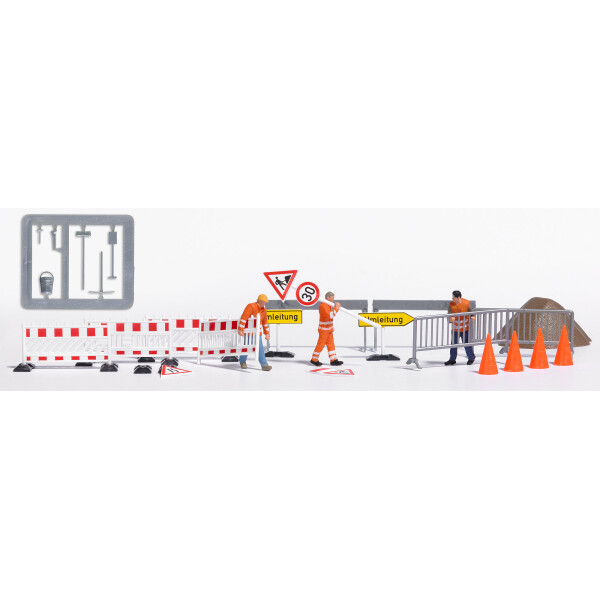 Busch 79900 Setting up barriers, H0