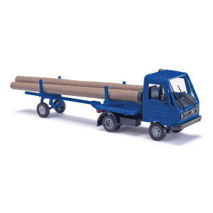 Busch 42233 Multicar M26 mit Nachläufer, Blau, H0