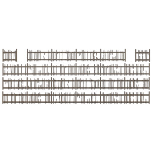 Busch 1011 Alter Lattenzaun, 130 cm, H0