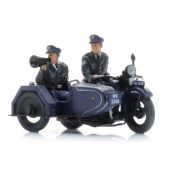 Artitec 387.580 Reichspolizeimotorrad mit Beiwagen + 2...