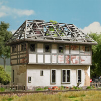 Busch 8783 Verwittertes Stellwerk, TT