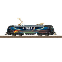 Trix 25368 E-Lok BR 185.2 Fußball-Lok " 2024 Germany", mit Sound, H0