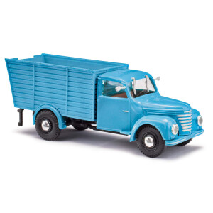 Busch 52098 Framo V901/2 Tiertransporter, Blau, H0