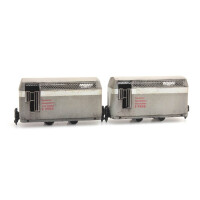 Artitec 387.373 Mine railway passenger wagons, H0
