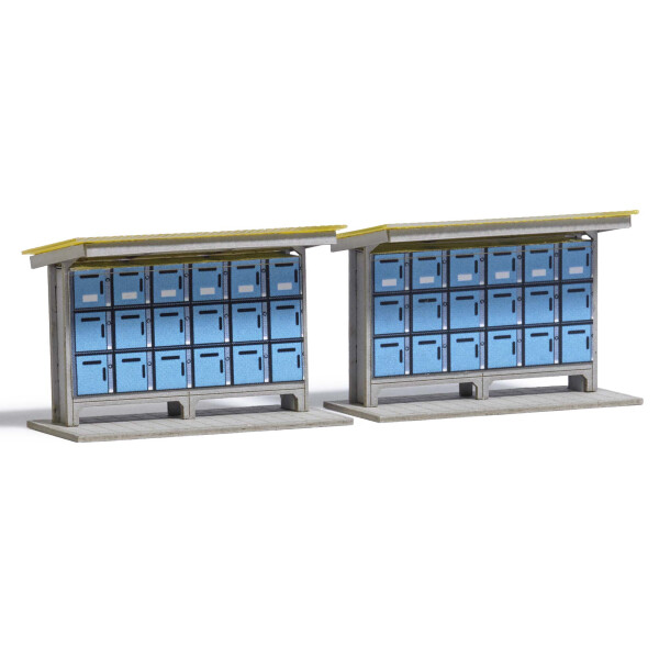 Busch 1845 Parcel locker system, H0