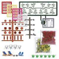 Busch 1836 Balkon-Set, H0