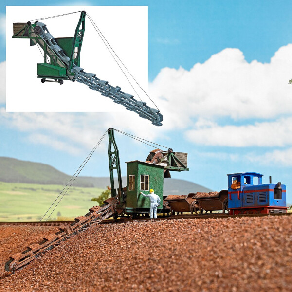 Busch 12379 Eimerkettenbagger, H0f